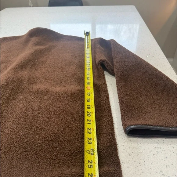 Rebecca Minkoff Brown Shearling Jacket with Toggle Closures - Picture 5 of 14